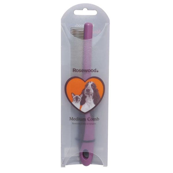 Rosewood Salon Grooming Medium Comb