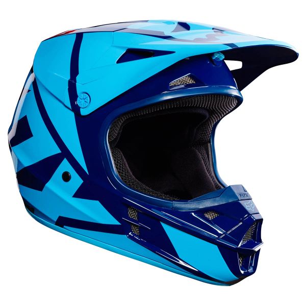 Fox V1 Race Navy Helmet image
