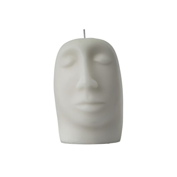 Carrol Boyes Sculptural Candle- gleam-white