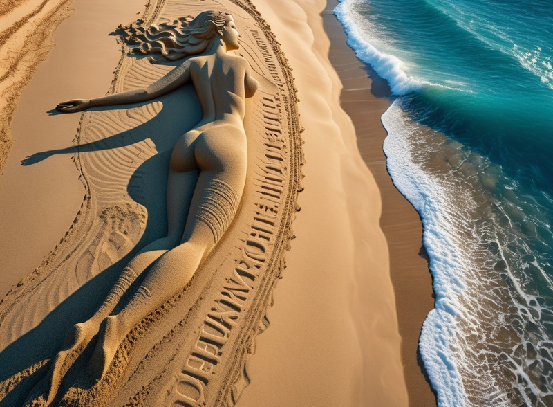 Canvas Home Decor Wall Art - Beach Goddess