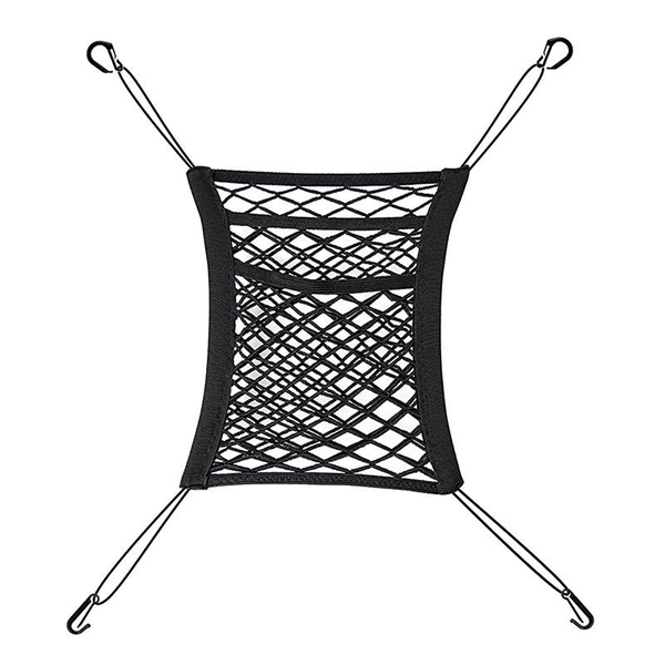 Elastic Pocket Between Car Seats Back Security Divider Pet Barrier