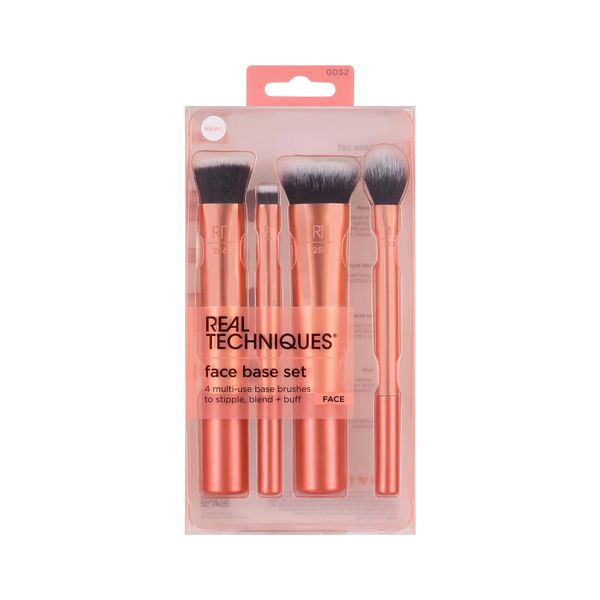 Real Techniques Face Base Makeup Brush Set 4 Piece