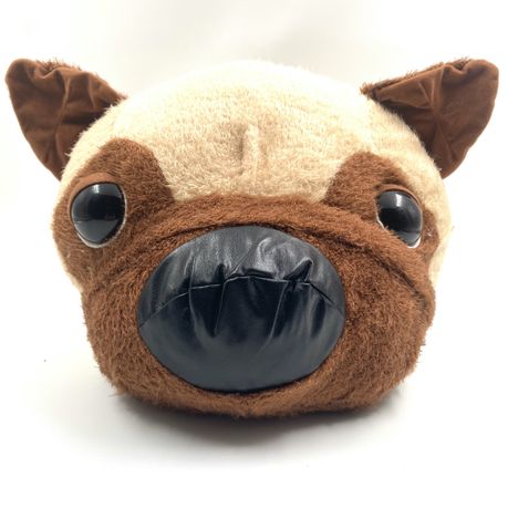 big head dog plush