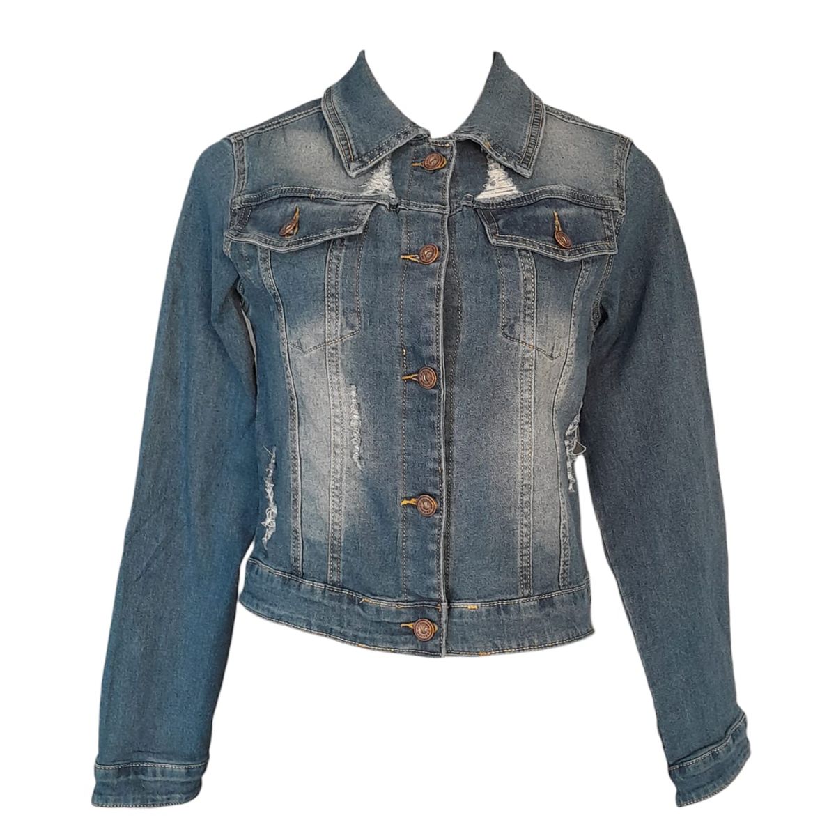 Ladies Ripped Denim Jacket | Shop Today. Get it Tomorrow! | takealot.com