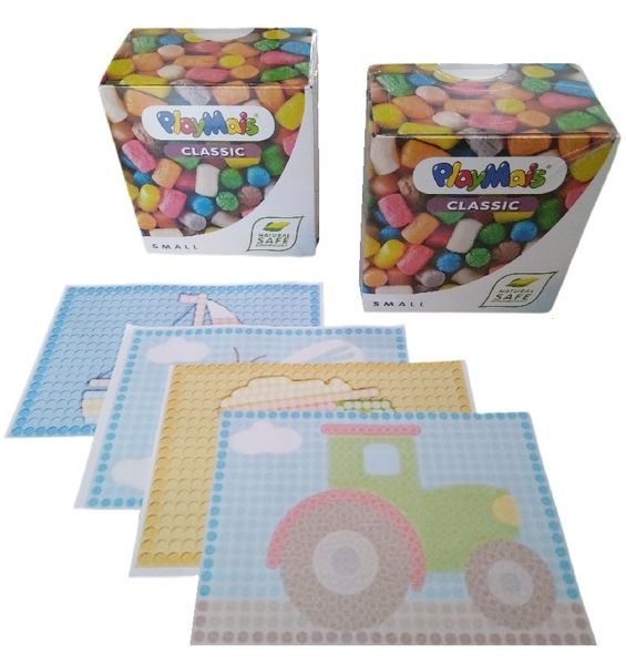 Paint By Number/Colour With Non-Toxic Moldable Puffs Craft Set - Outdoor