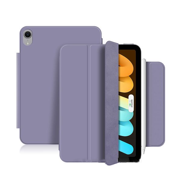 Compatible With iPad Mini 7th/6th Case 8.3 Inch with Pencil Holder Soft TPU Back