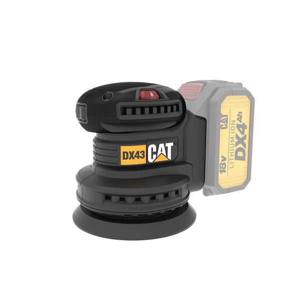 CAT Orbital Sander BL 125mm 18V TOOL ONLY