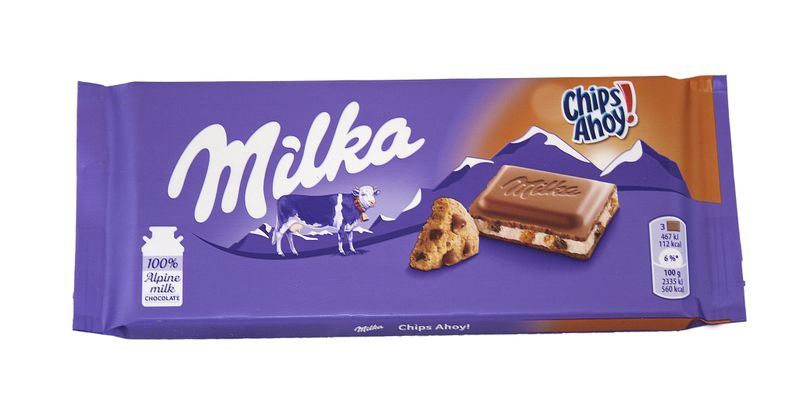 Milka Slab - Chips Ahoy 22 X 100 g