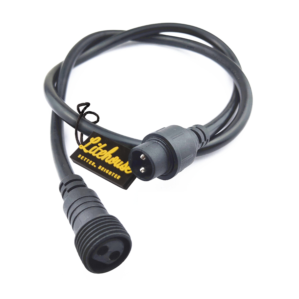 Litehouse 2m Extension Cable for Festoon Bulb String Lights E27 Base