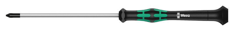 Wera (118022) Phillips Screwdriver, Precision, #0 Tip, 60 mm Blade Length