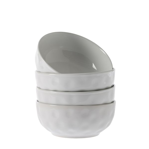 George &amp; Mason - Dina Bowl 15.5x6.5cm 4pk - White
