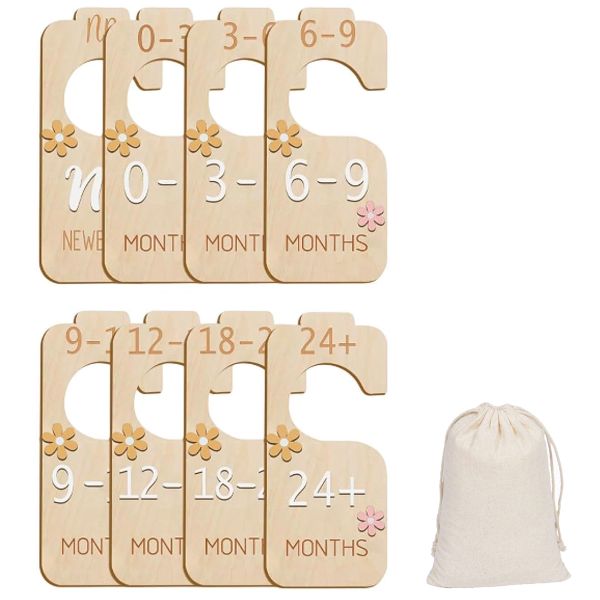Daisy Baby Clothes Cupboard Hanger Dividers