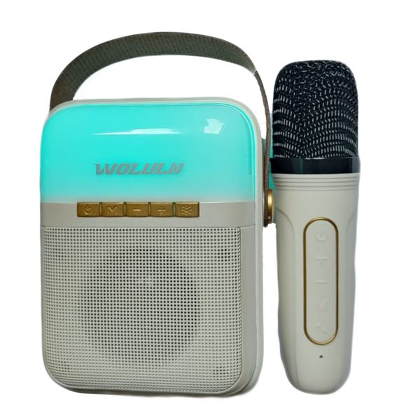 Wolulu AS-50198 Karaoke Bluetooth Speaker With Microphone
