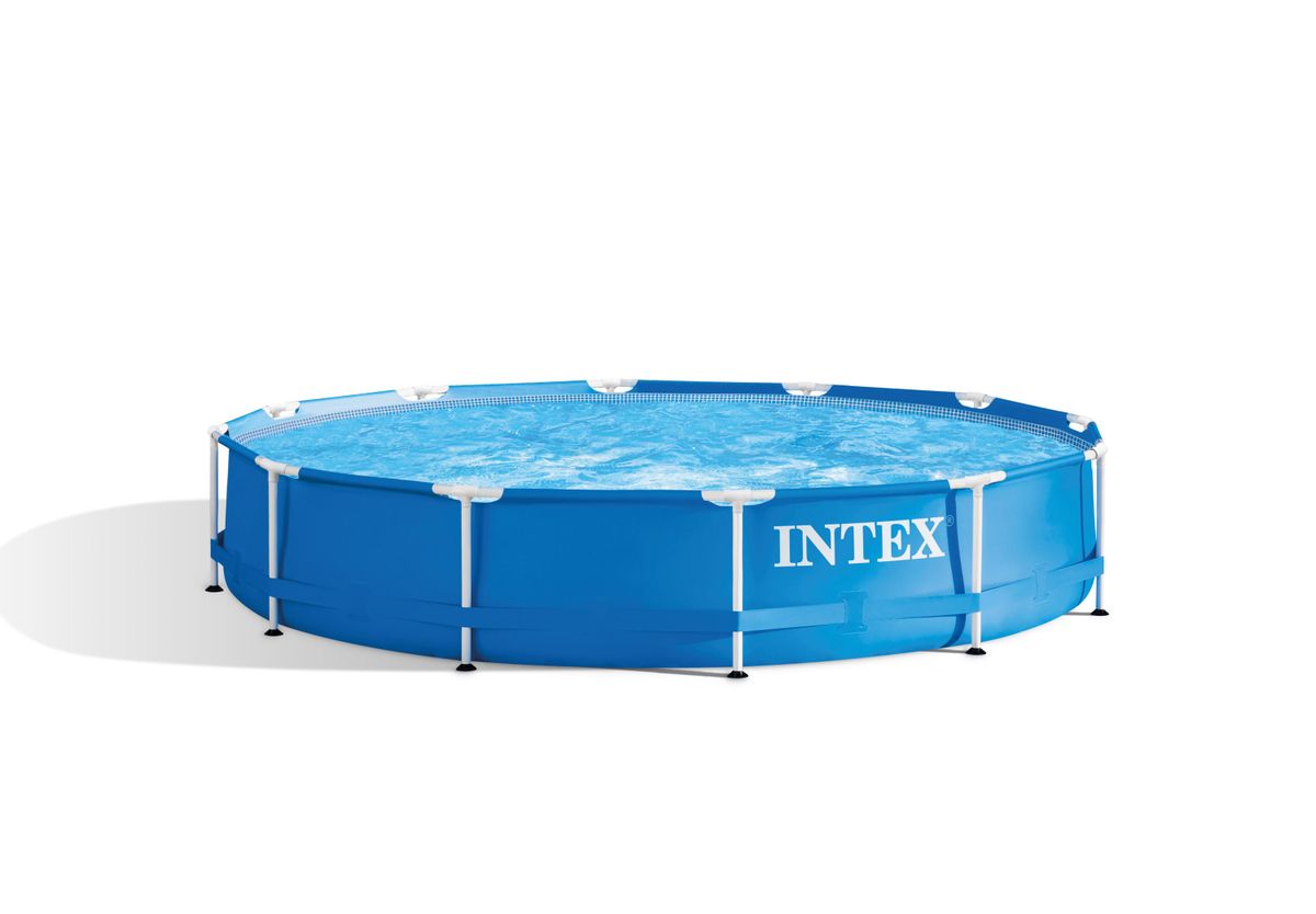 Intex Metal Frame Pool Set (with 220-240V Filter Pump) | Shop Today ...