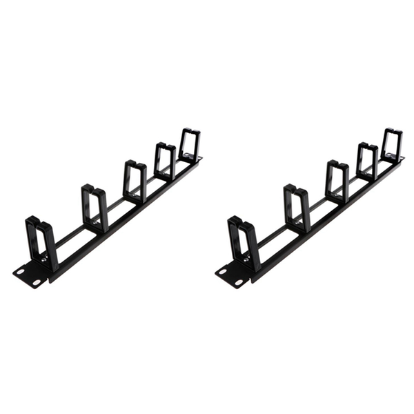 19 Inch 1U Rack Cabinets Cable Management Network Organizer Hollow
