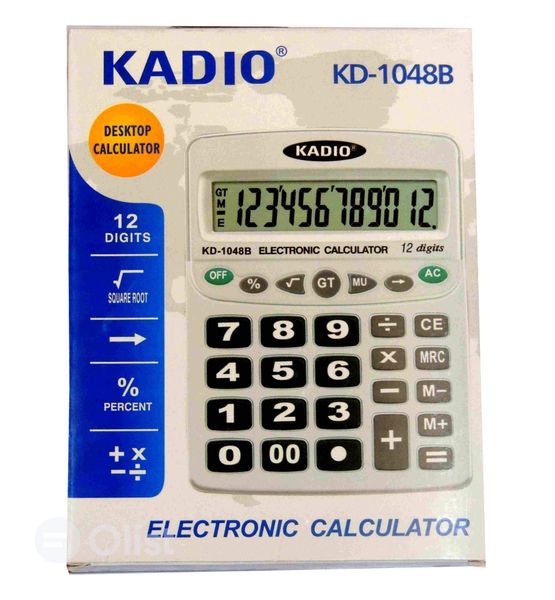 KADIO 12 digits Office calculator