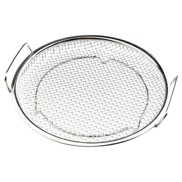 Stainless Steel Mesh Frying Oil Strainer - Silver