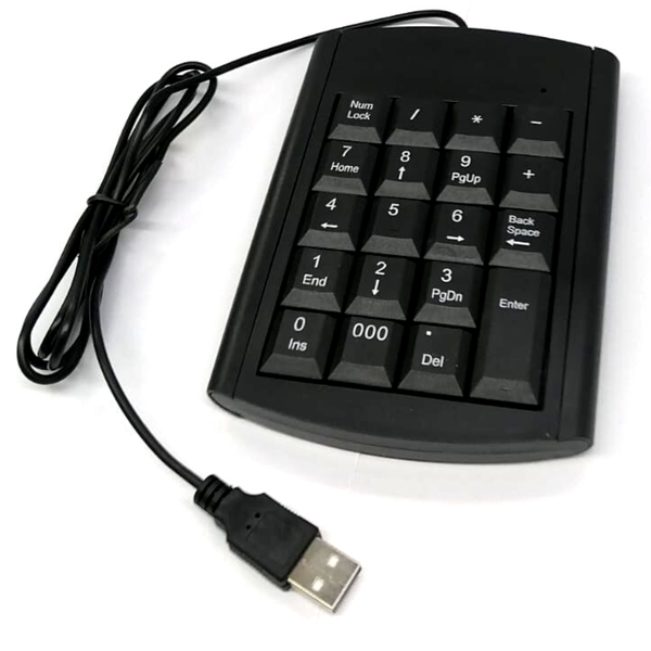 Numeric keypad 19 keys keyboard