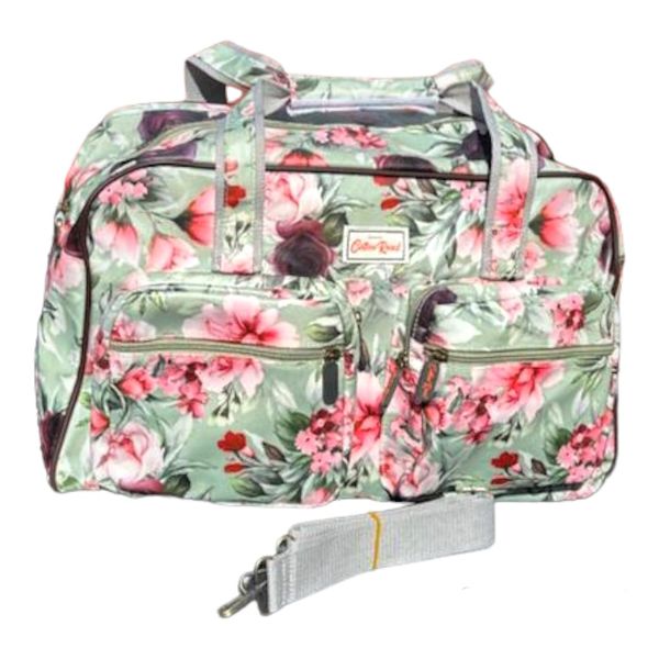 Cotton Road Floral Weekender Travel 6 Compartment Bag