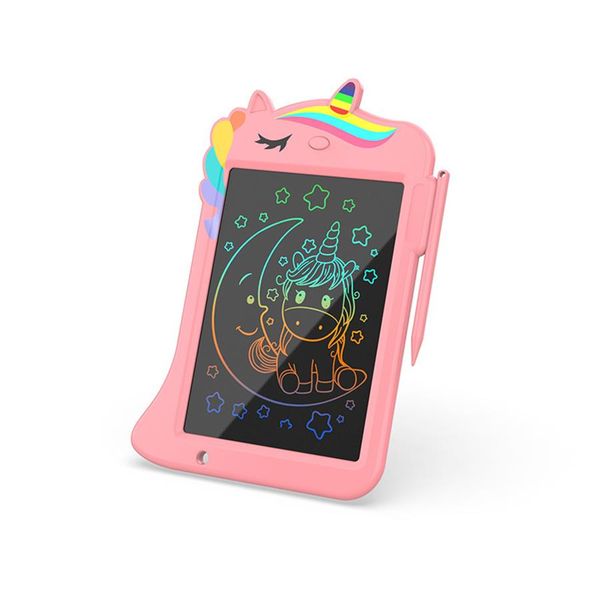 8.8inch Cartoon Unicorn Children's Graffiti Electronic Drawing Board