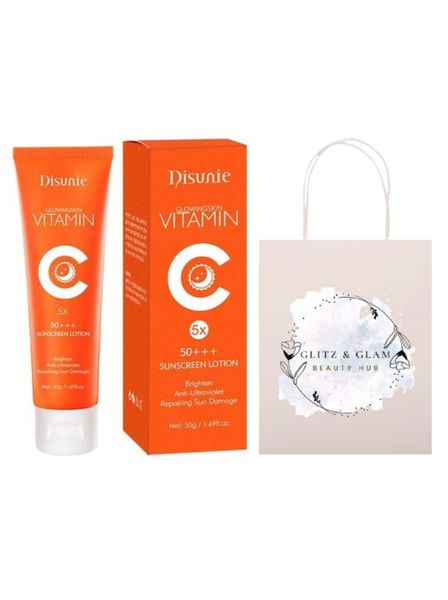 Glowing Skin 5x Vitamin C Brightening Sunscreen Lotion (SPF 50+)