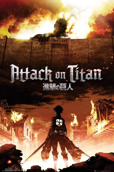 Attack on Titan - Key Art Poster
