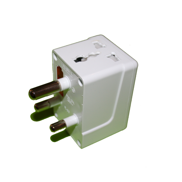 Alphacell International Universal Adaptor SG 16A 2 Pack