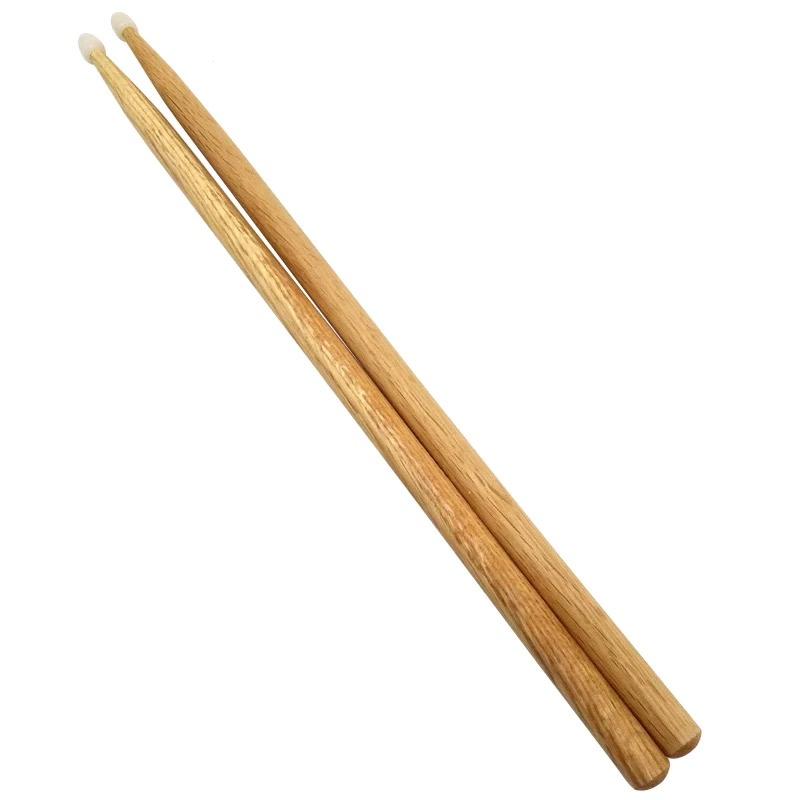 Drum Sticks 7A Oak Wood with Nylon Tips