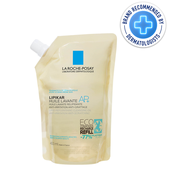 La Roche Posay Lipikar Lipikar Cleansing Oil for Sensitive Skin Refill Pouch 400ml