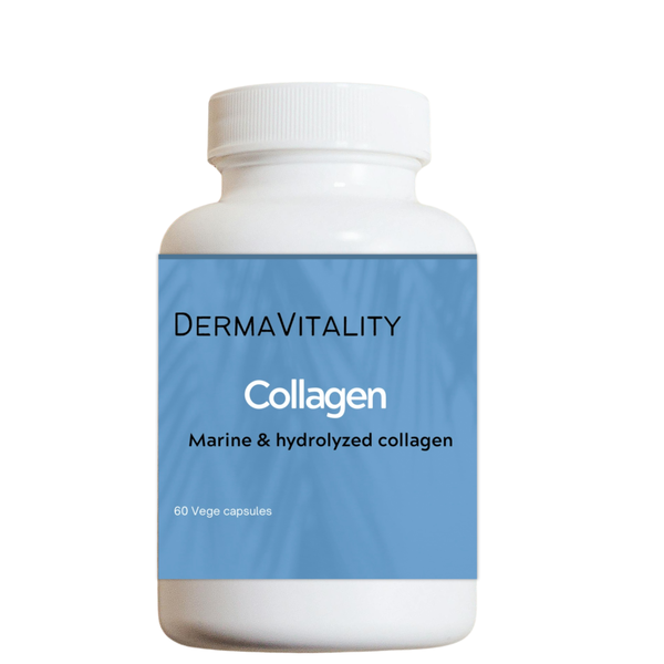 Marine and Hydrolysed Collagen Supplement Capsules