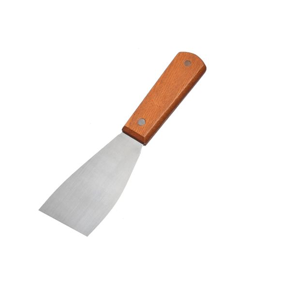 Spatula 15cm Scraper With Wooden Handle 400019 - Kitchen Essentials