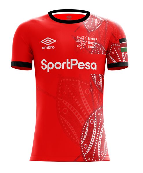 Kenya Rugby Union Home Supporter Jersey 24
