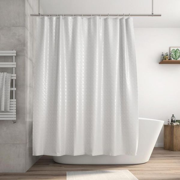 Sensea Shower Curtain 3d Transparent Cube L180x200