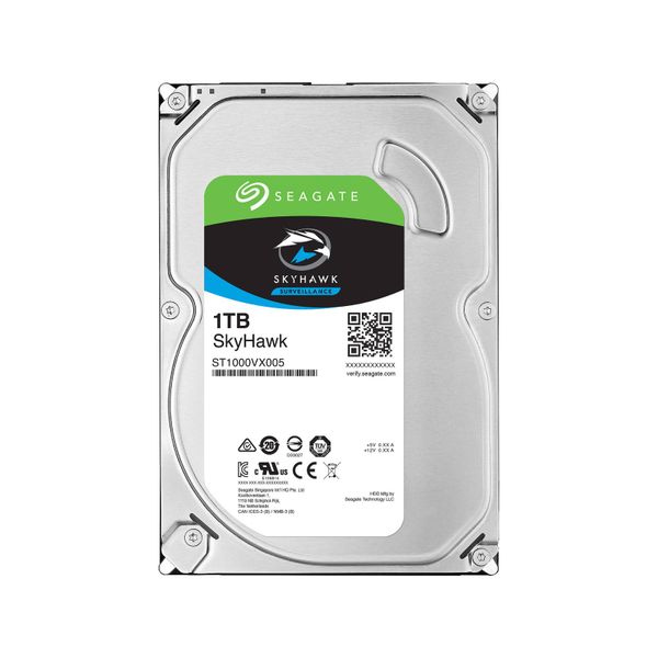 Seagate 1TB 3.5" Skyhawk Surveillance Internal Hard Drive 64MB