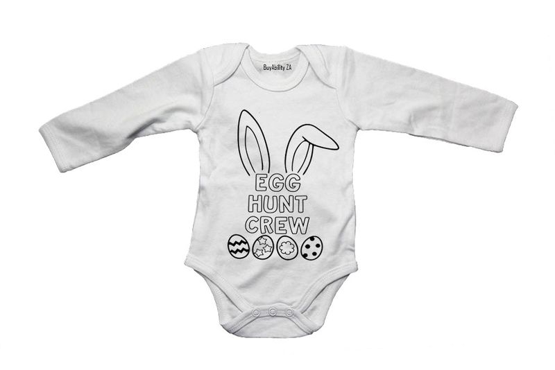 Easter Egg Hunt Crew - Long Sleeve - Baby Grow