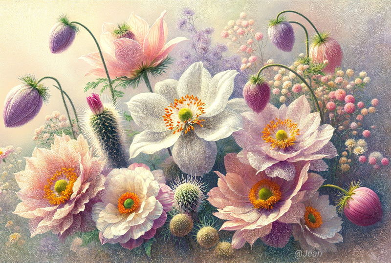Modern Canvas Wall Art Home Decor - Floral