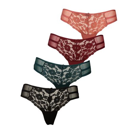Women Underwear Full Lace Sexy Panties Bikini Seamless Hipster Pack of 4, Shop Today. Get it Tomorrow!