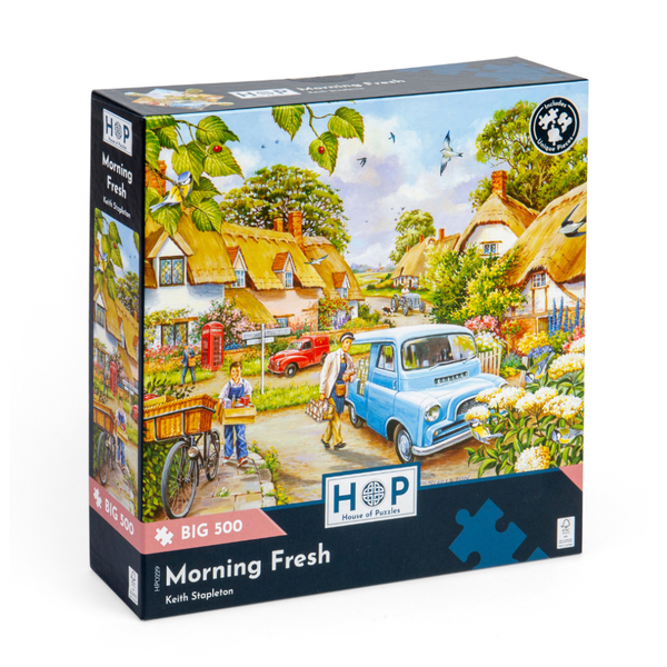 House of Puzzles - Morning Fresh - XL Pieces - 500 Piece Jigsaw Puzzle