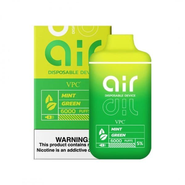 Air Disposable Vape Mint Green (6000 puffs)