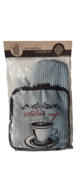 Mixed Linen 1 Pack Oven Mitt