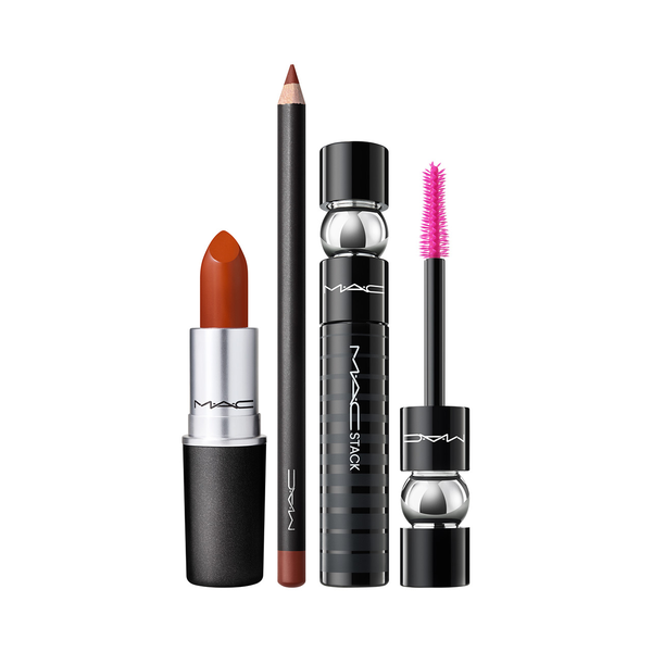 MAC Bubbles &amp; Bows Wrapped In Red Lip &amp; Eye Kit