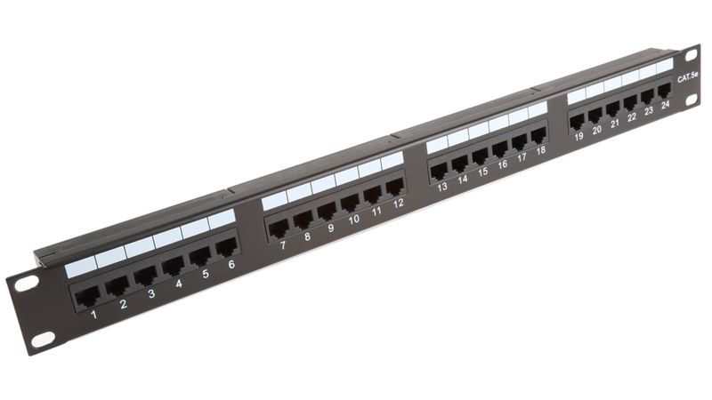 Finen - Patch Panel UTP CAT5E 24 Port