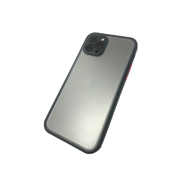 Rappid Shockproof Thin Translucent Case Cover for iPhone 11 Pro - Black