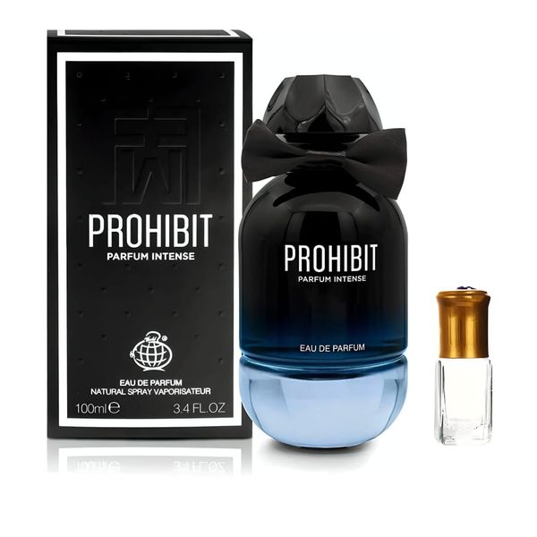 Prohibit Black Eau de Parfum - 100ml + Perfume Oil