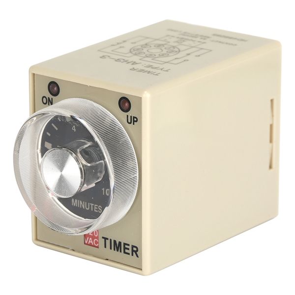 Power On Delay Timer Relay 220VAC AH3-3 for 10 Minutes Control