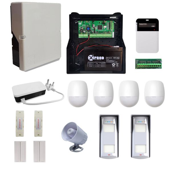 IDS X64 Alarm Kit incl Outdoor Beams