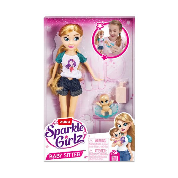 Sparkle Girlz Playset Baby Sitter by ZURU