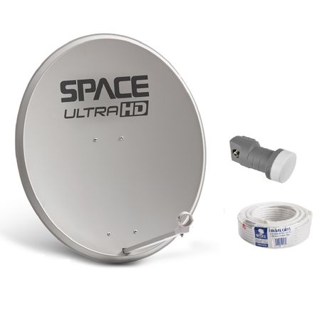 Space TV UltraHD 80cm OffSet Steel Satellite Dish Single Installation Kit Shop Today. Get it Tomorrow takealot