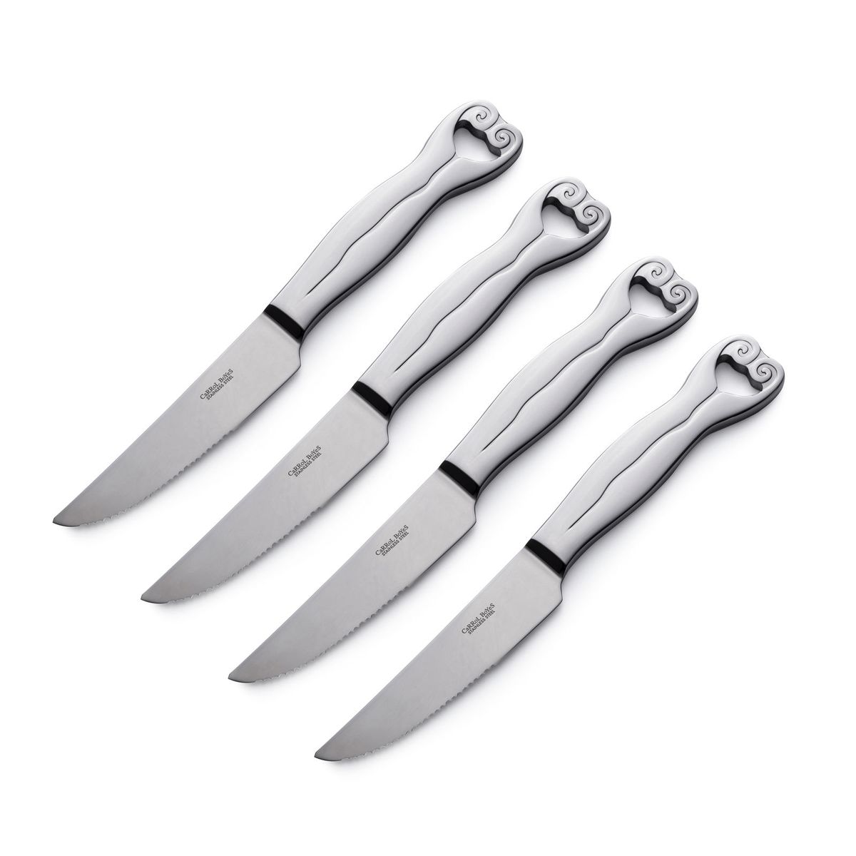 Carrol Boyes Steak Knife Set of 4 Hanging Wave Shop Today. Get it
