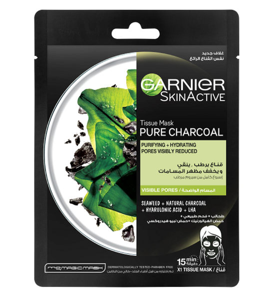 Garnier Tissue Mask - Pure Charcoal